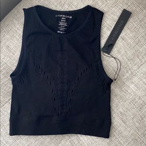 Carbon38 workout crop top NEW WITH TAGS